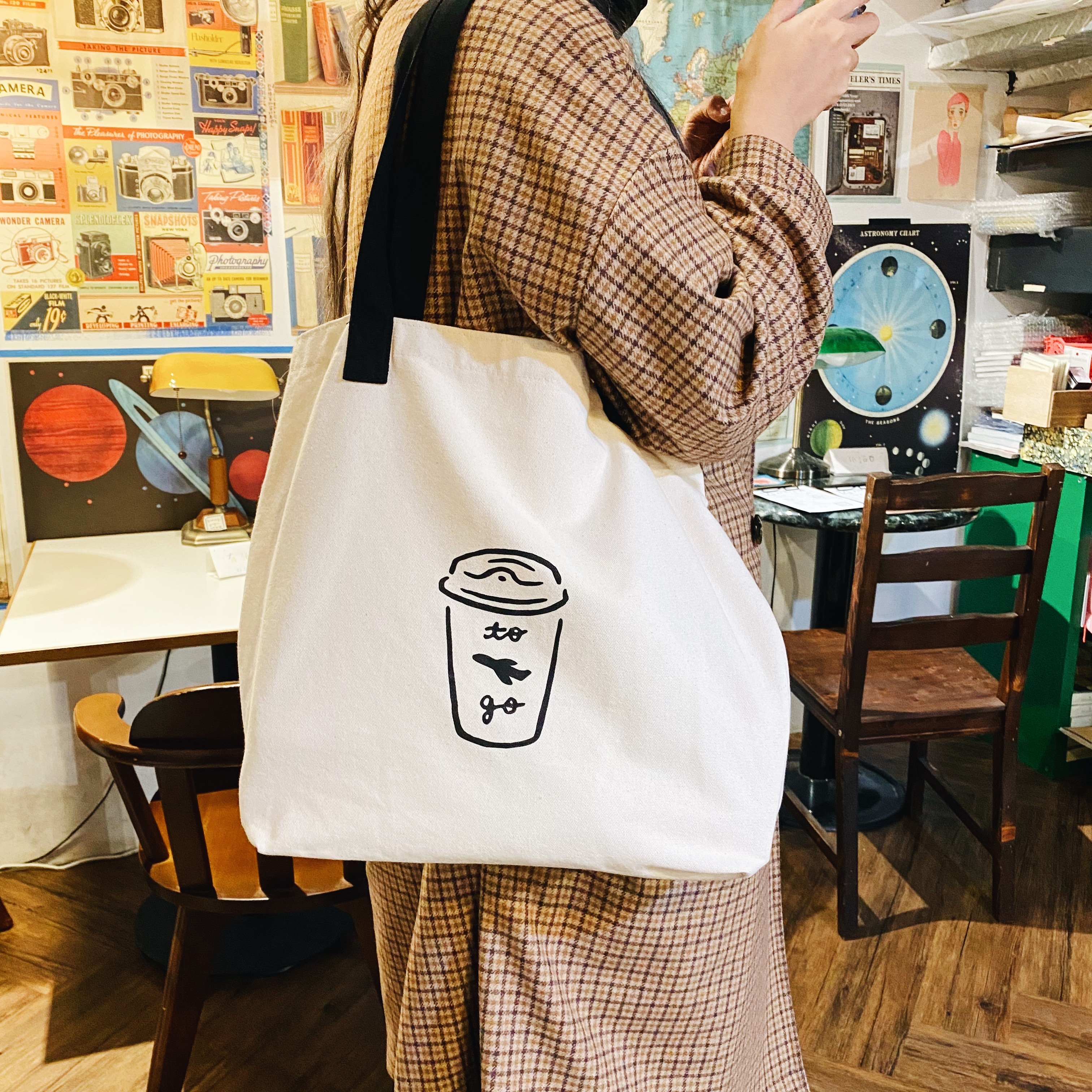 TRAVEL & COFFEE 托特包｜WHOSMiNG