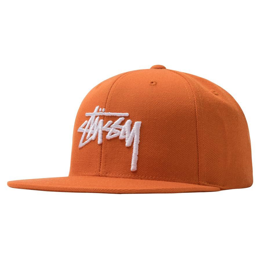 [Instock] STÜSSY STOCK CAP "ORANGE"