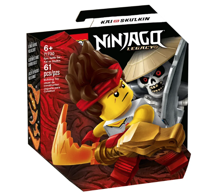LEGO Ninjago 71730 : Epic Battle Set - Kai vs. Skulkin