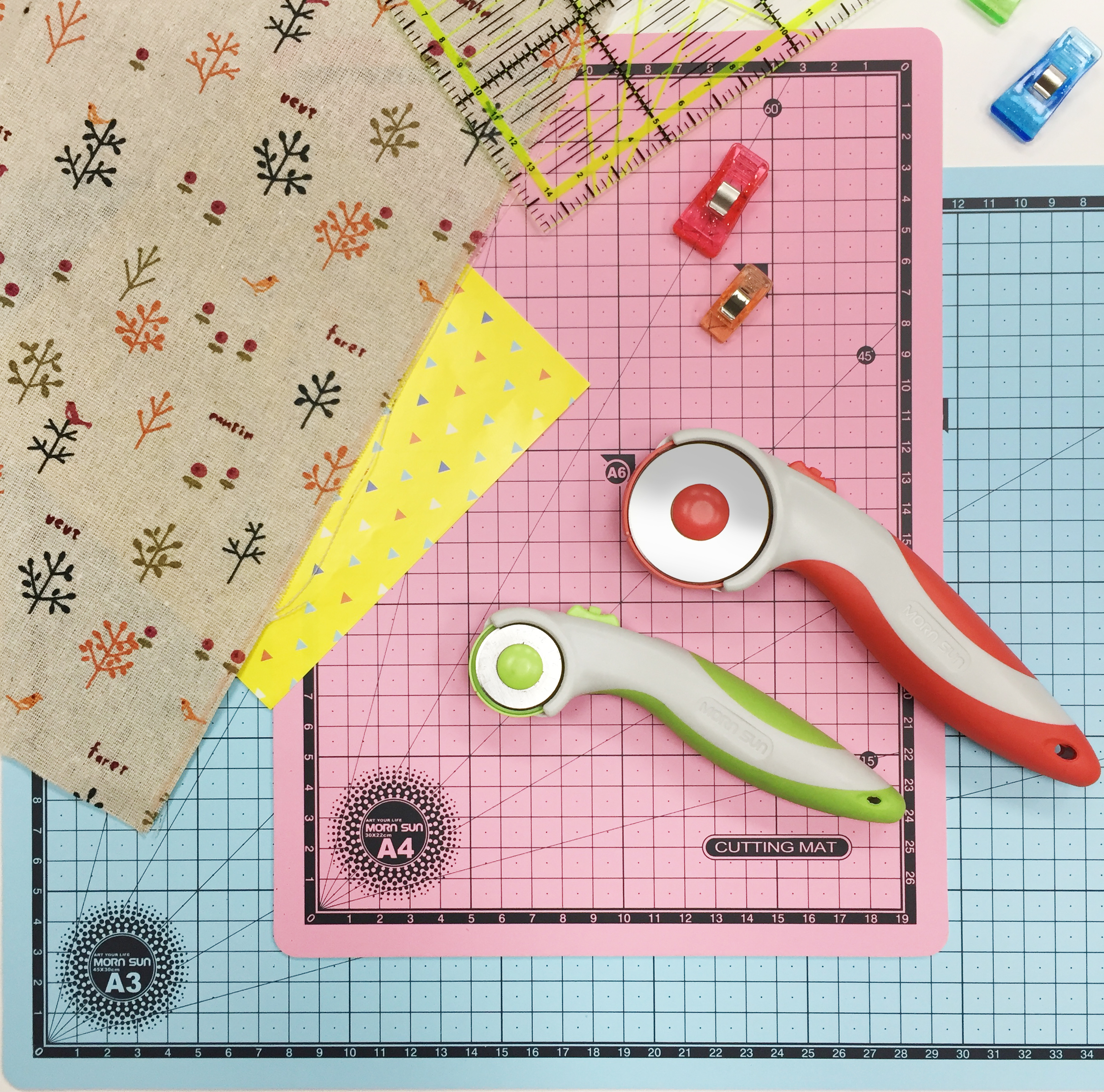 【雙色 A3拼布裁縫切割墊】  8K墊板 自動癒合 日常萬用 台灣製