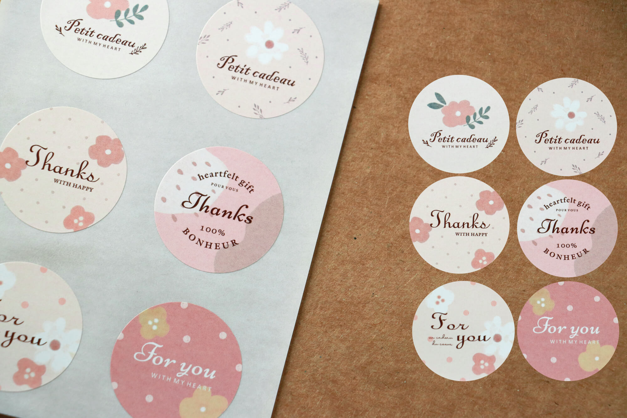 裝飾貼紙｜春日小花