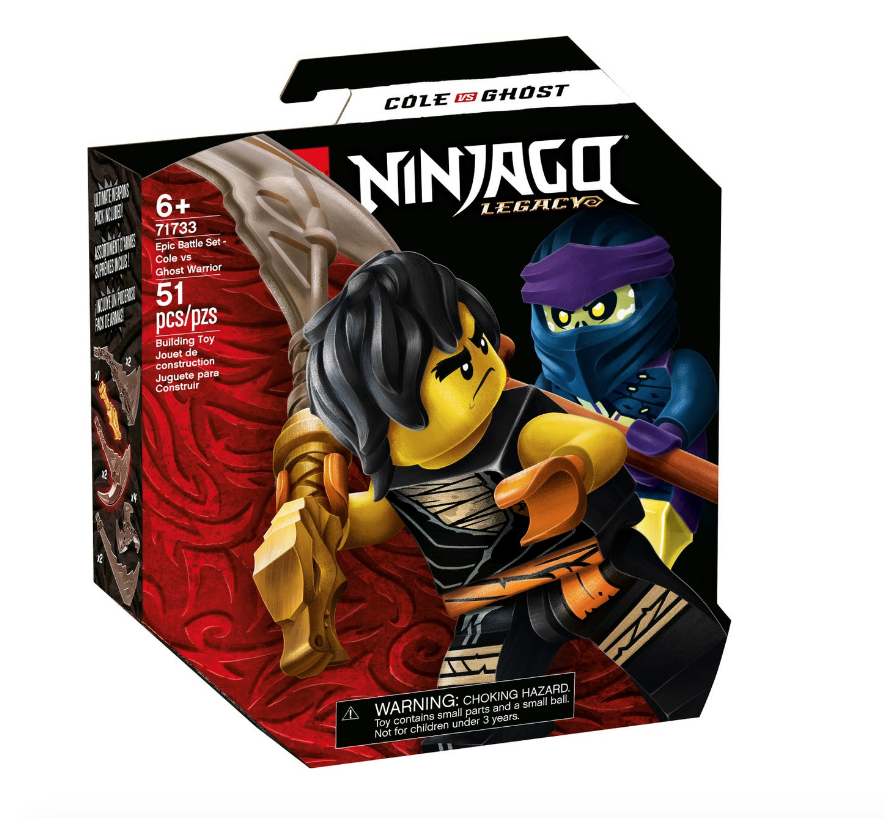 LEGO Ninjago 71733: Epic Battle Set - Cole vs. Ghost Warrior