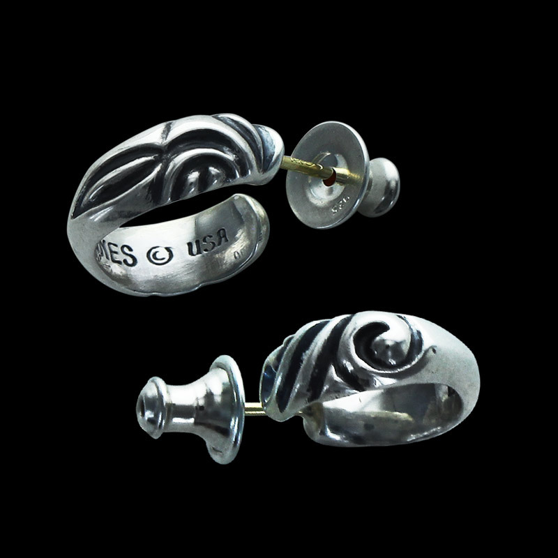 LoneOnes MF Earrings: Osprey Hoop