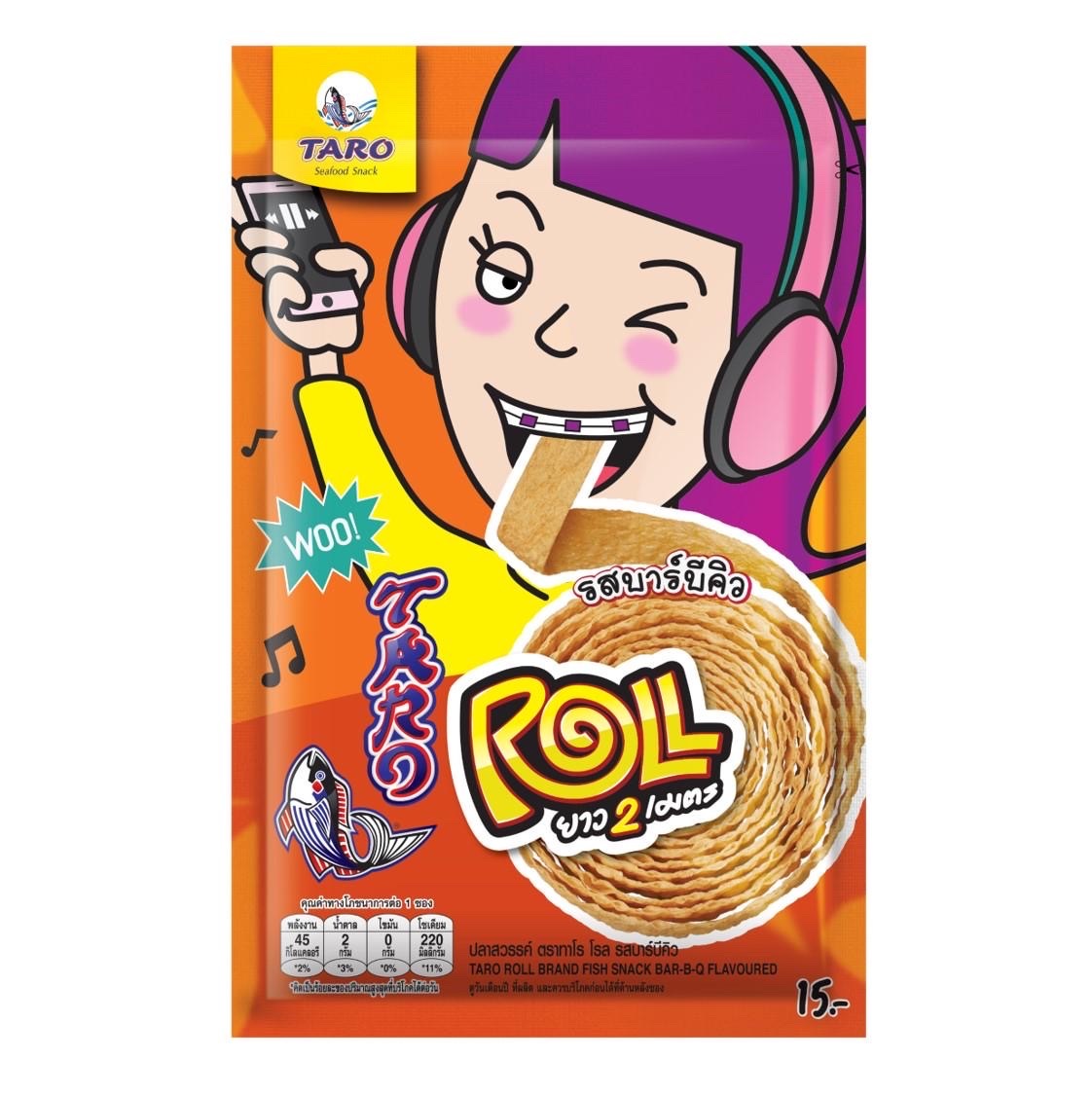 TARO ROLL魷魚絲卷 辣味13g