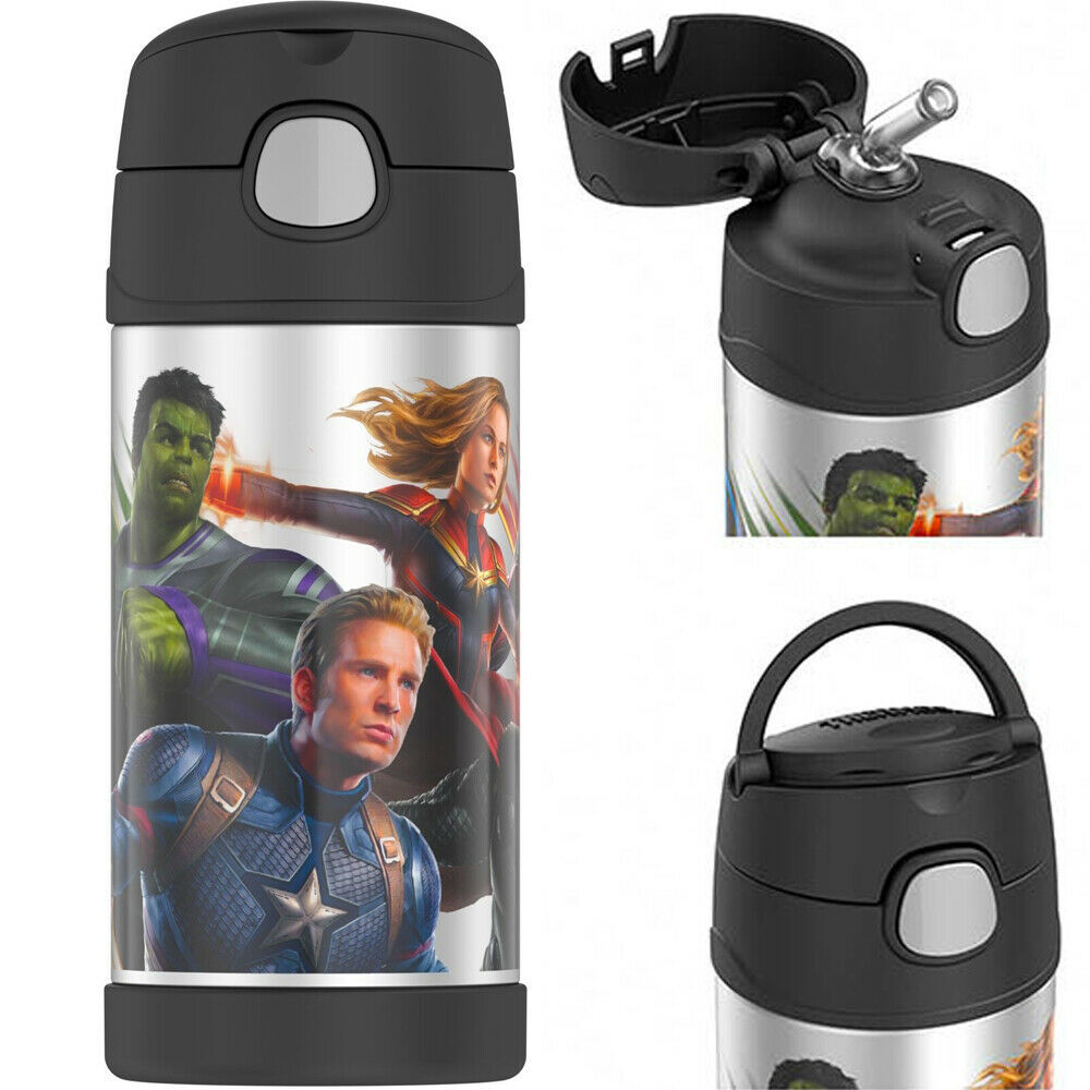 膳魔師 Thermos - 不銹鋼兒童吸管保溫杯 (復仇者聯盟) 355ml