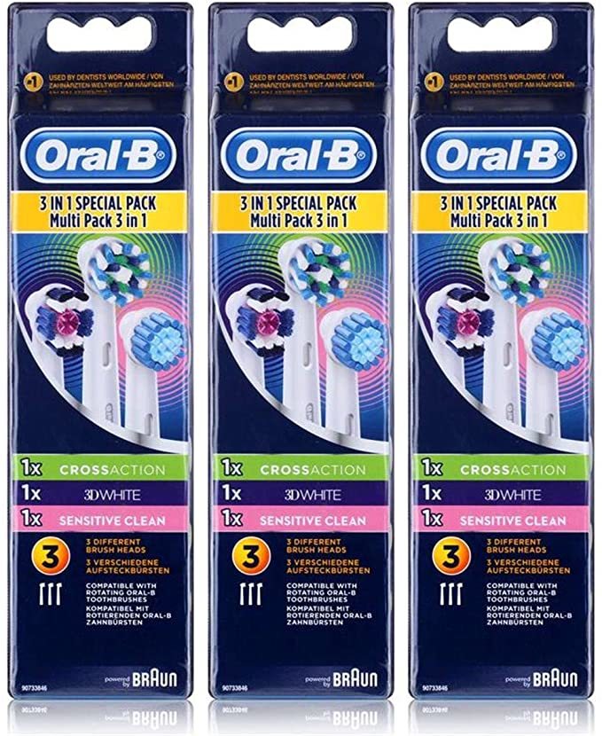 Oral-B 牙齒電動牙刷刷頭  (多款選擇)