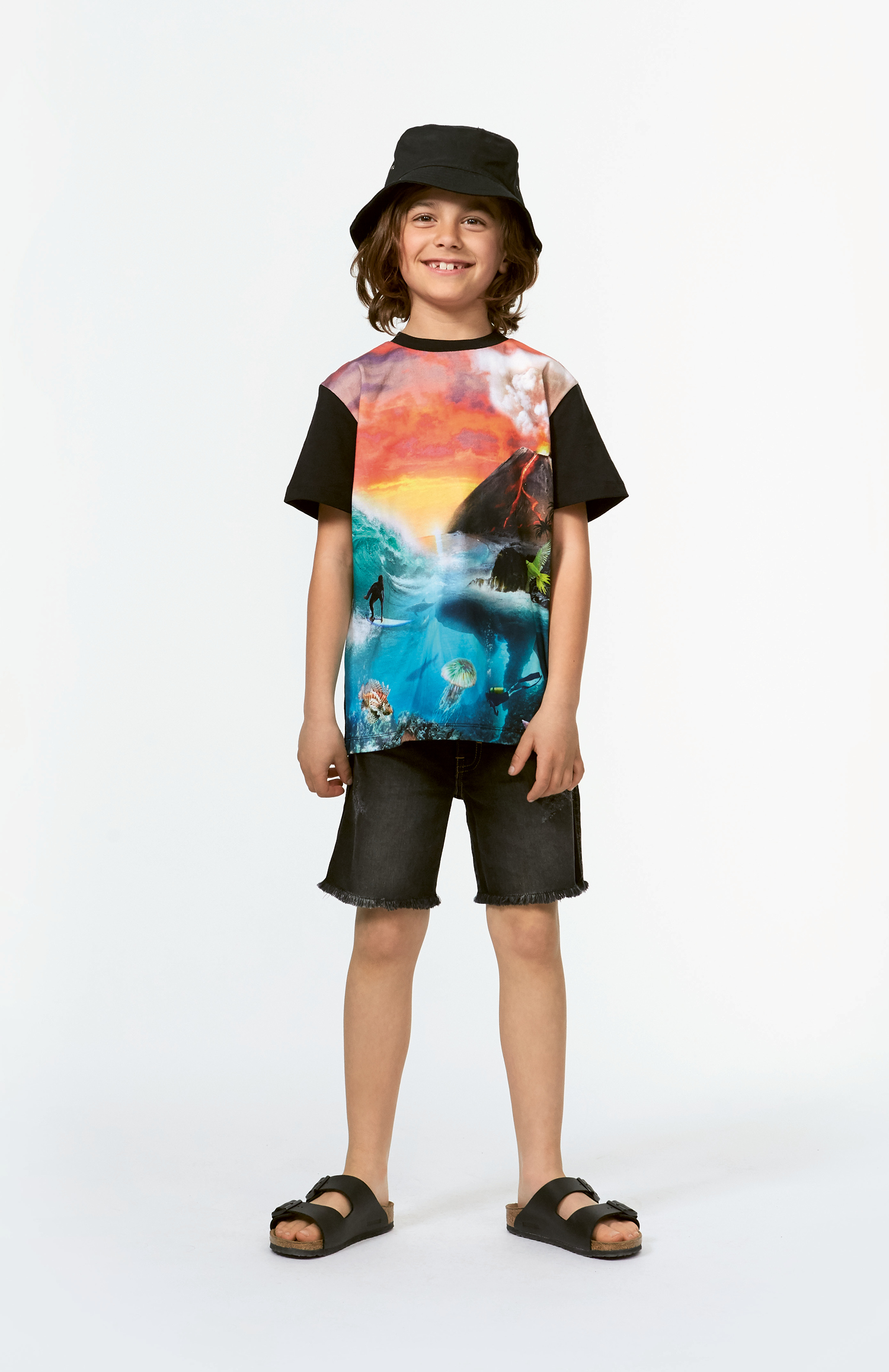 〖 Molo 〗黑色荒島上衣