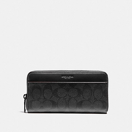 COACH   經典LOGO款全拉鍊長夾