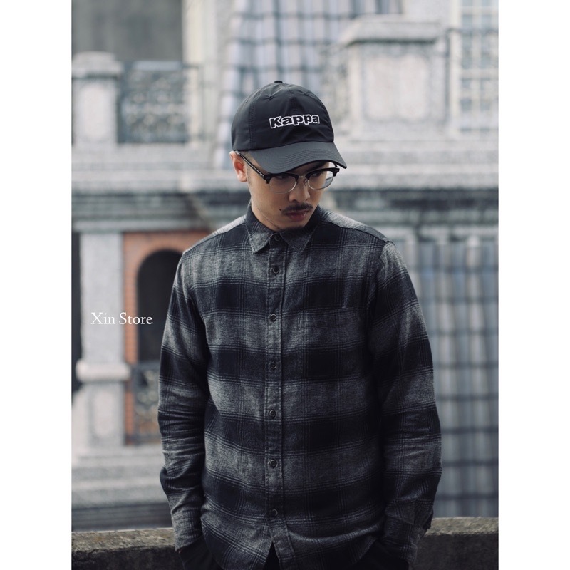 【現貨】Kappa Logo Cap 鏤空字 電繡 防潑水 老帽 黑