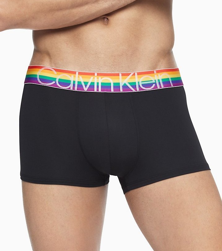 Calvin Klein ICON MICRO彩虹織帶低腰貼身四角褲