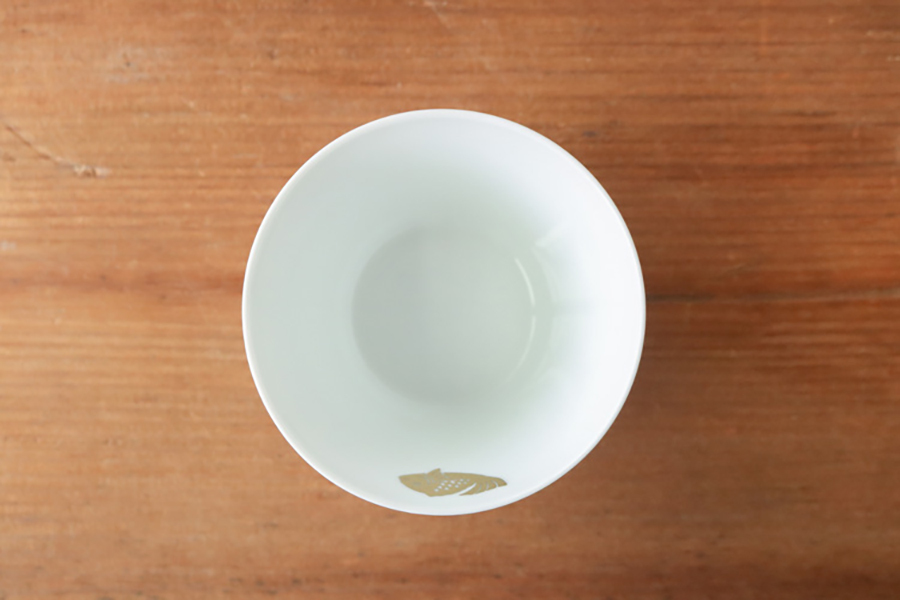 BARBAR - 蕎麥豬口杯 鴛鴦夫婦／白(雄鳥)