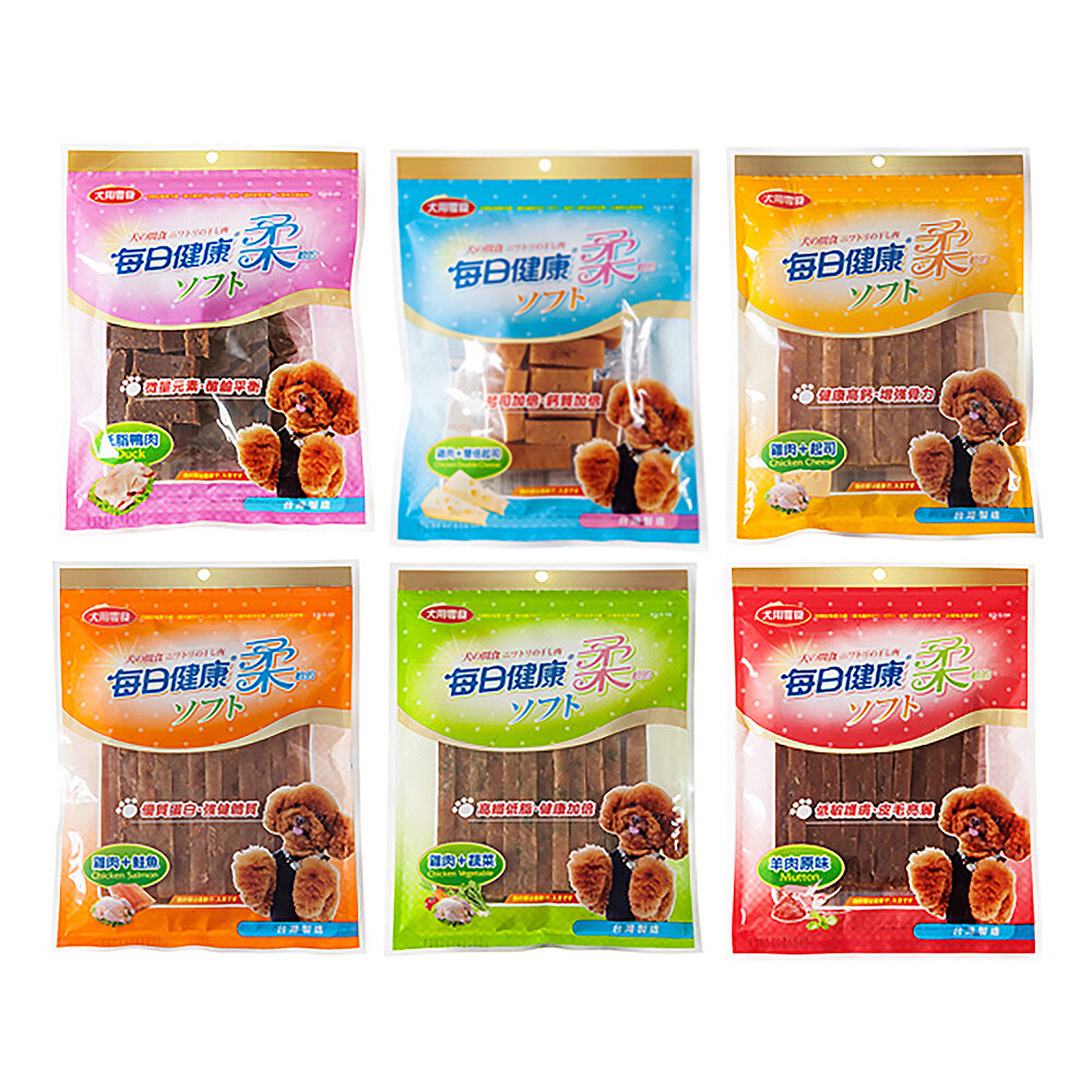 每日健康 柔系列 軟肉乾200g 狗零食