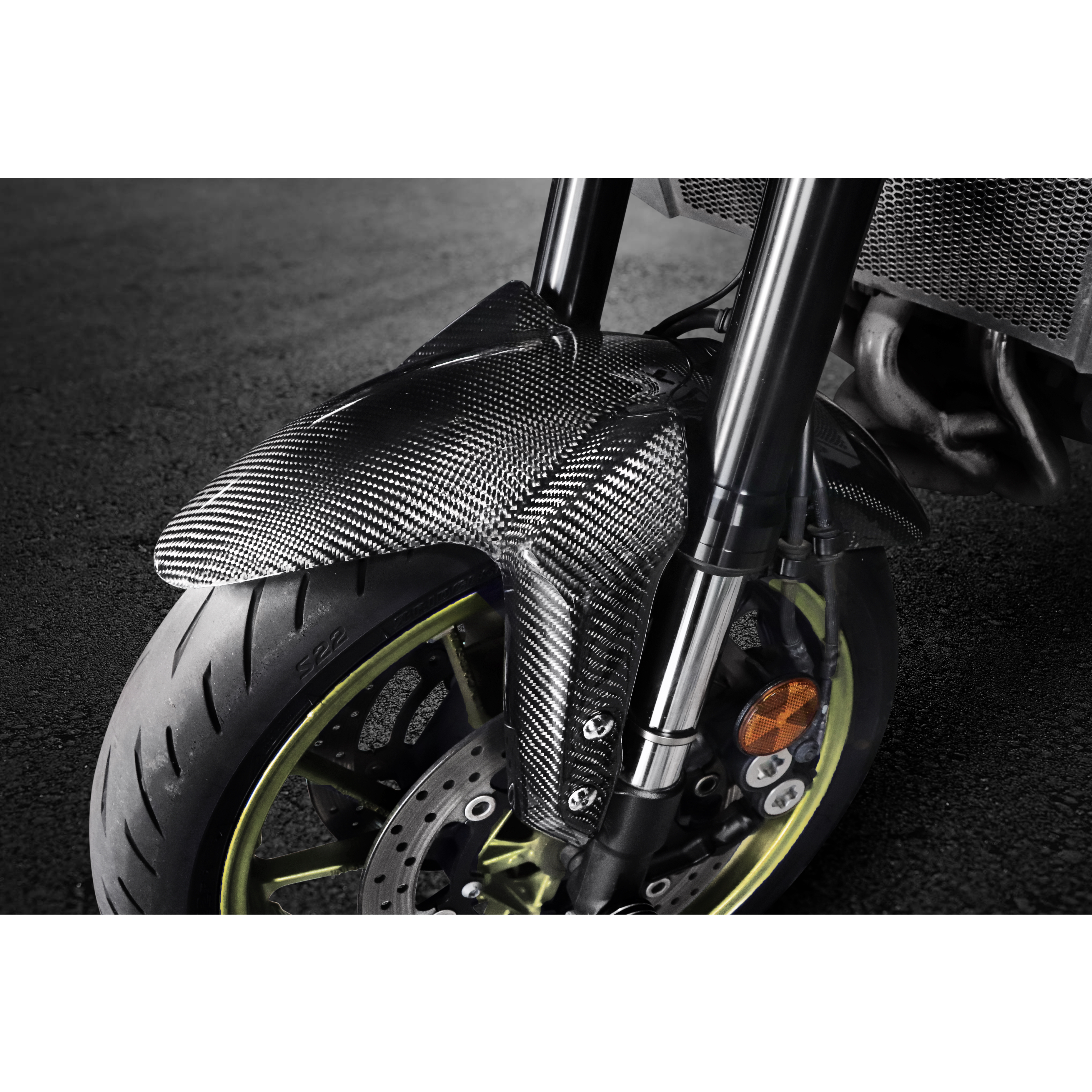 Carbon Fiber Front Fender for Yamaha MT-09 FZ-09 FJ-09