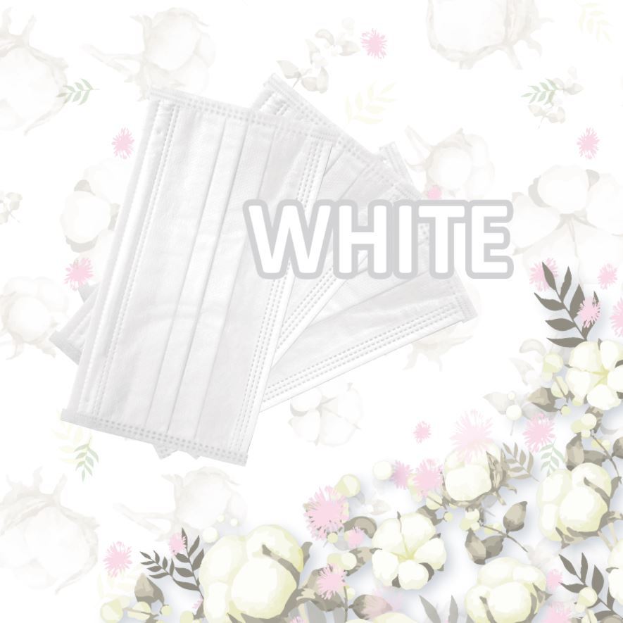 Lanchester 成人三層口罩 白色三十片獨立包裝