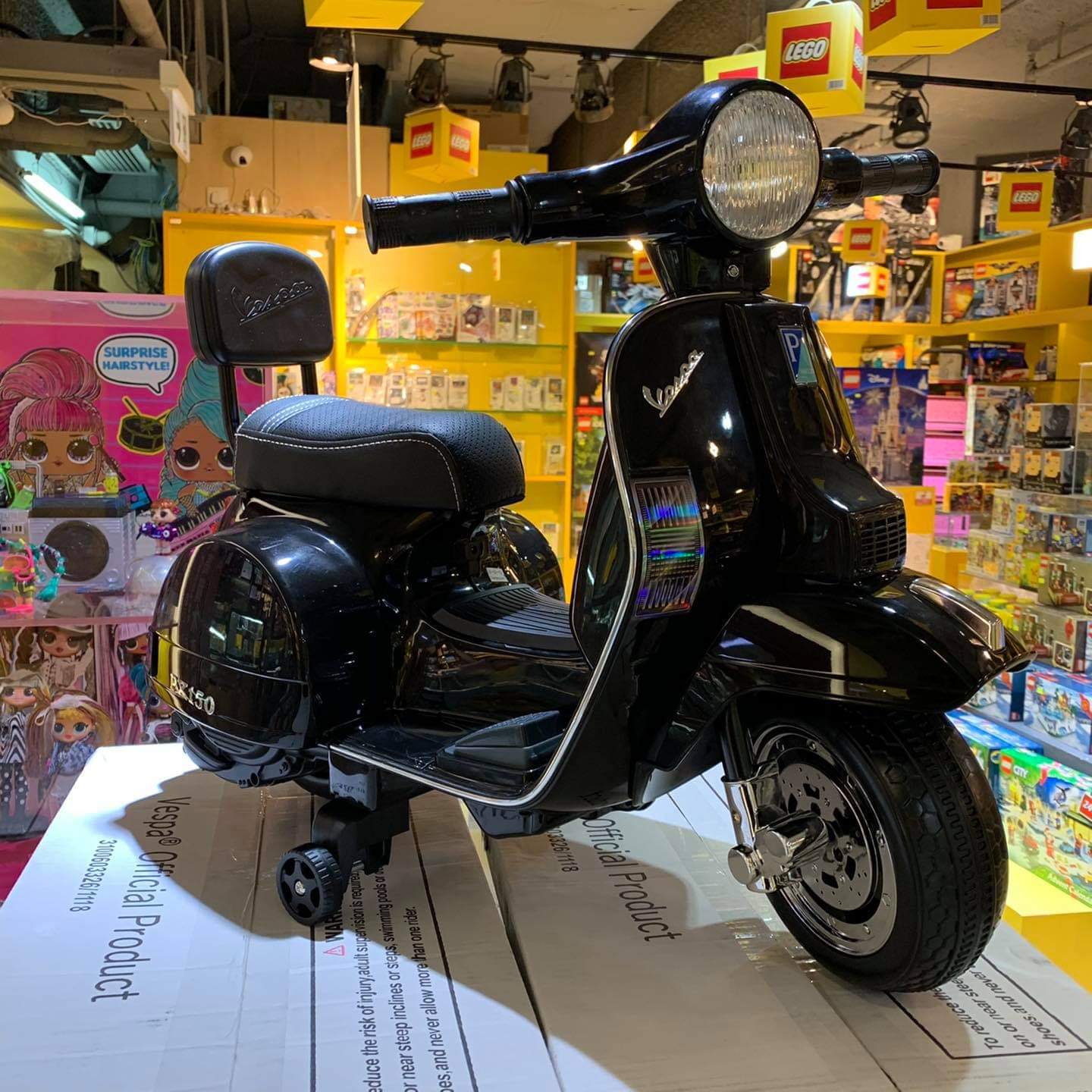 (MP3 有音響組合版) Vespa正貨 兒童Mini版 綿羊仔兒童電動車 PX150 Series