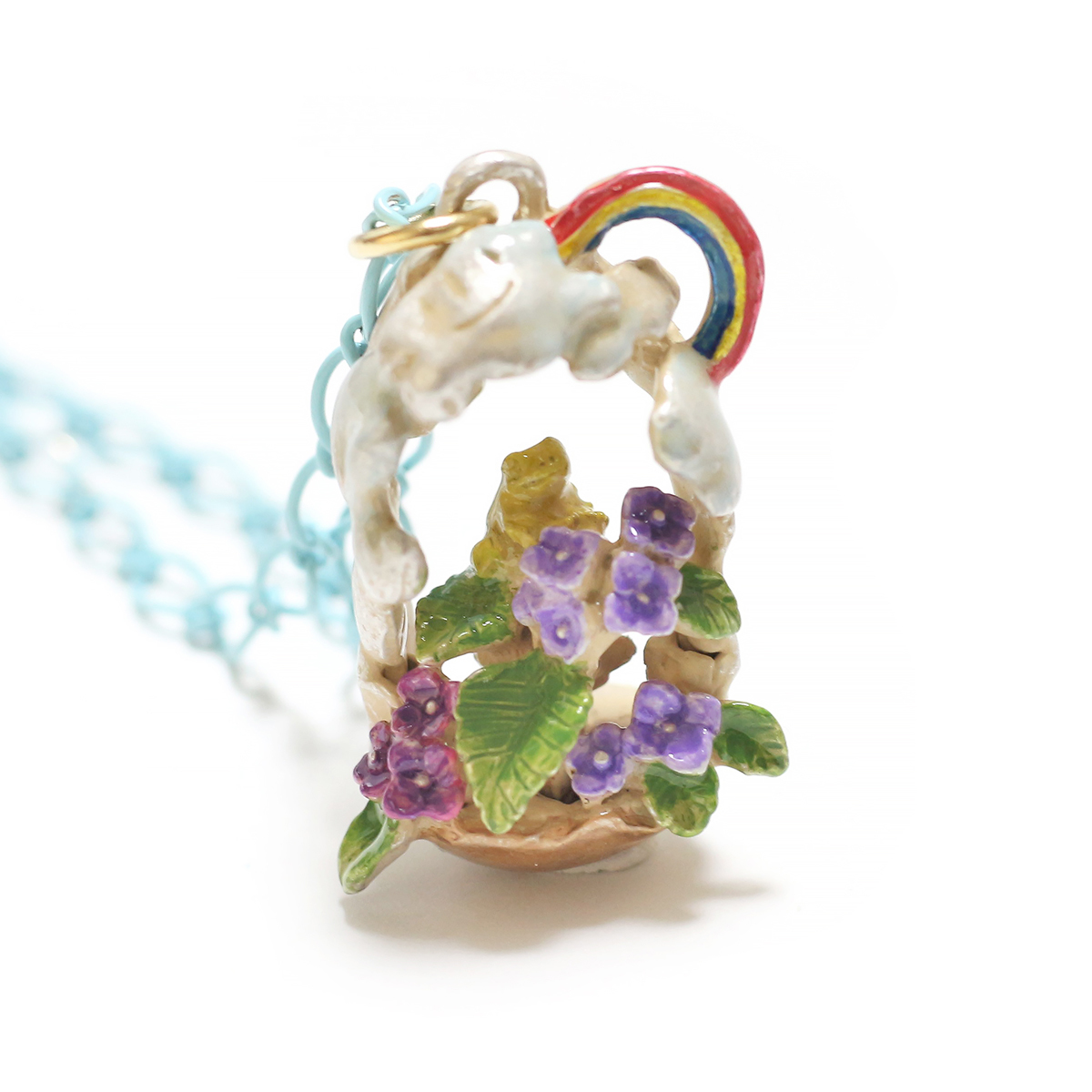 Palnart Poc 日本制避雨中的青蛙遇見彩虹頸鏈