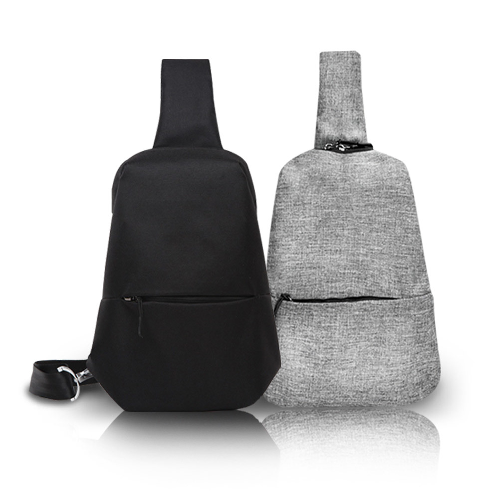 防潑水防盜斜背單肩包F00001