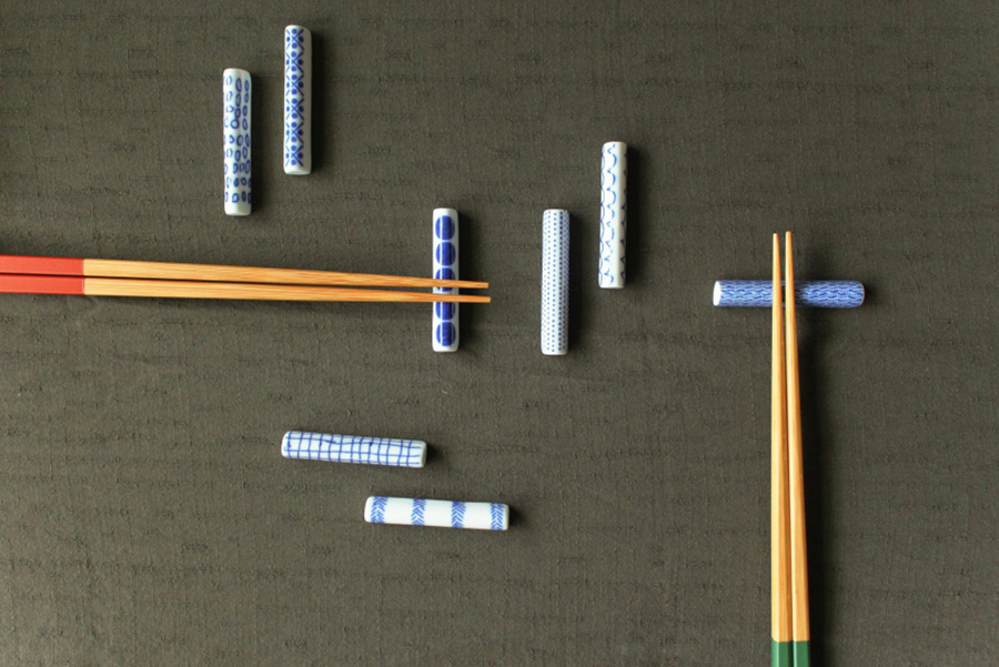 東屋-印判筷架/有難