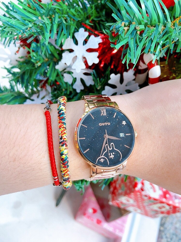 【GOTO】 Kanahei  GS0099B-44-341 37mm Modern Watch