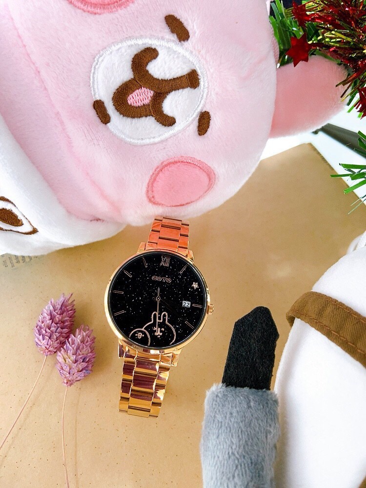 【GOTO】 Kanahei  GS0099B-44-341 37mm Modern Watch