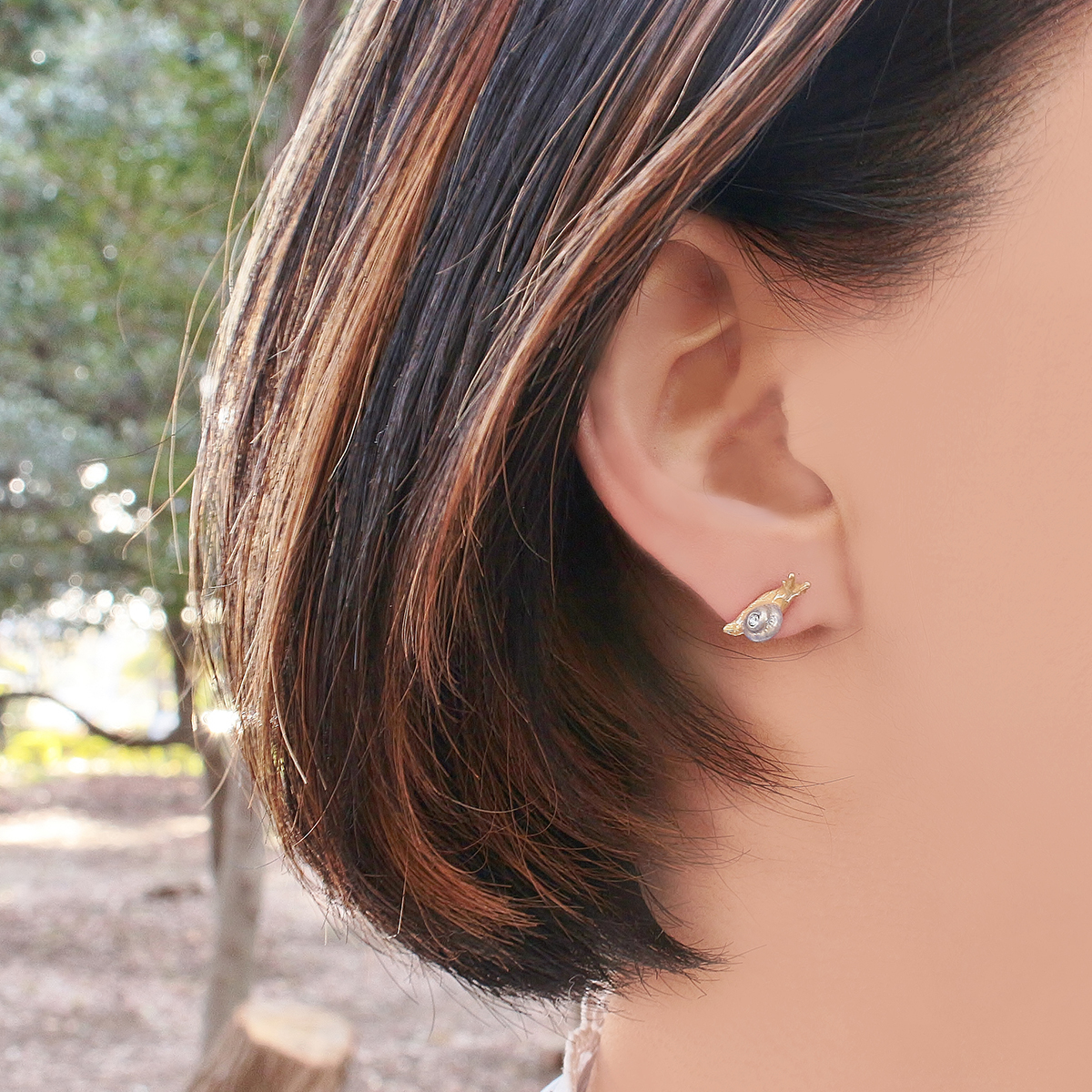 Palnart Poc 日本制 蝸牛耳環