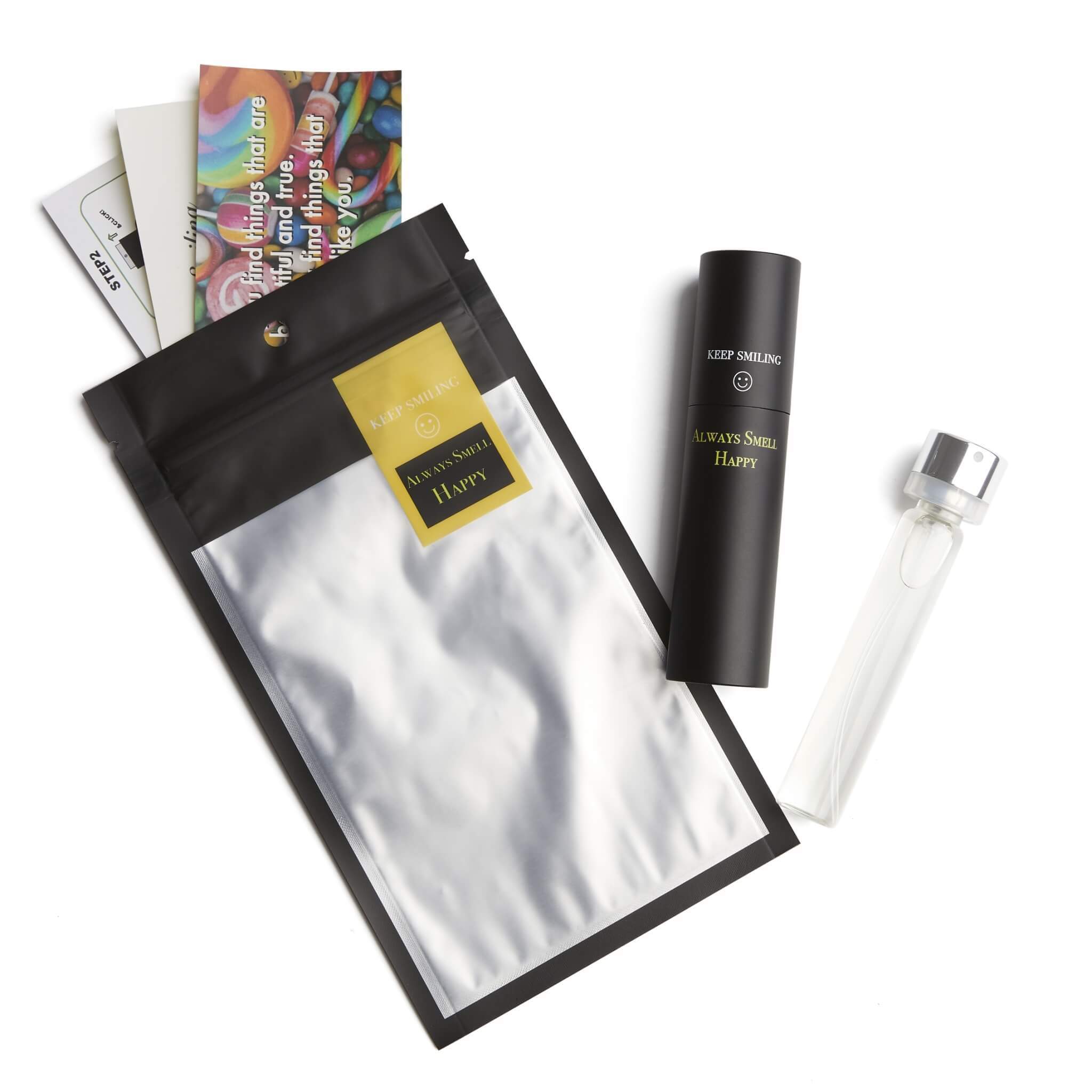 KEEP SMILING - 保持微笑香水 Always Smell HAPPY 潮流香甜 香調 (黃)