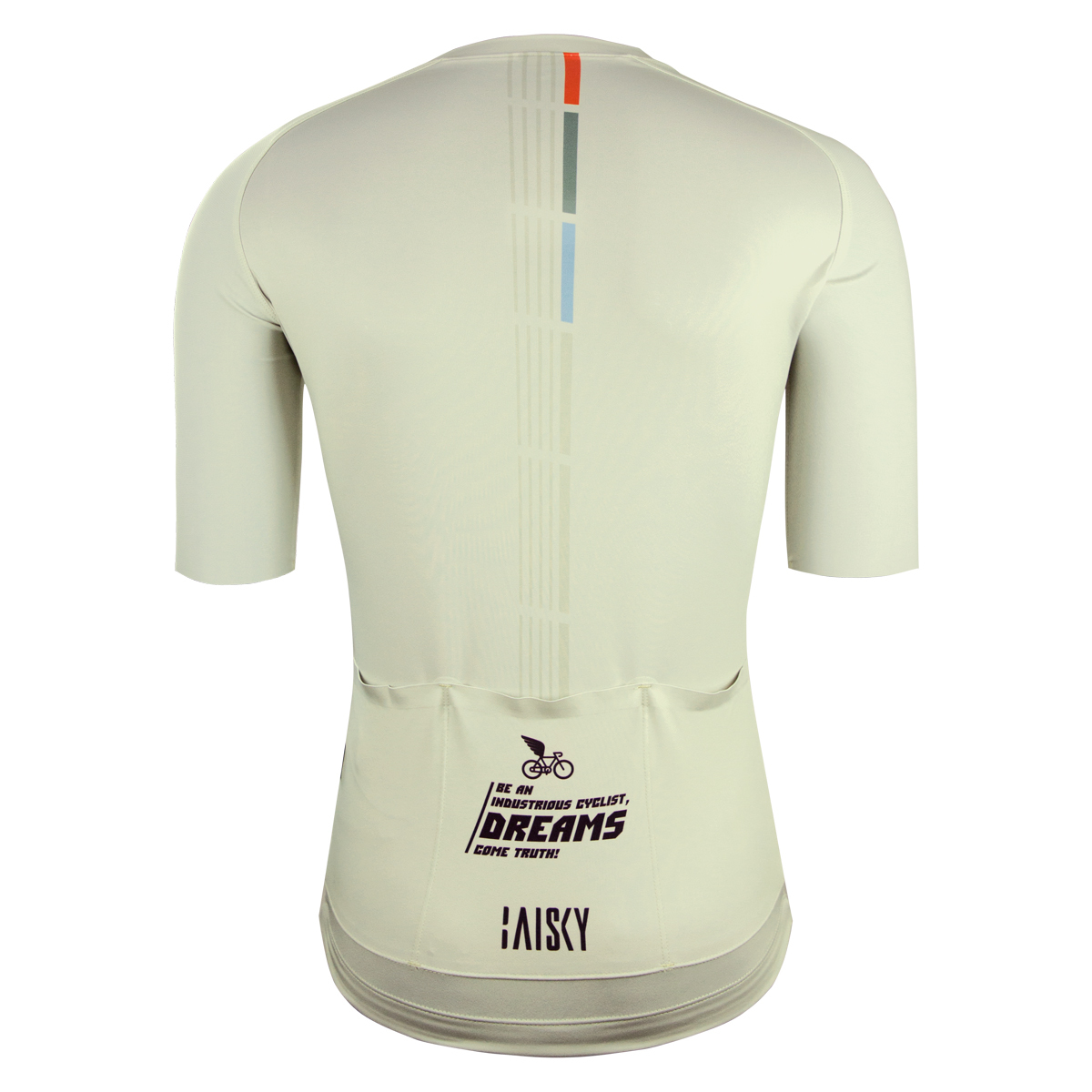 男款空力短車衣 T築夢車手 螢光褐