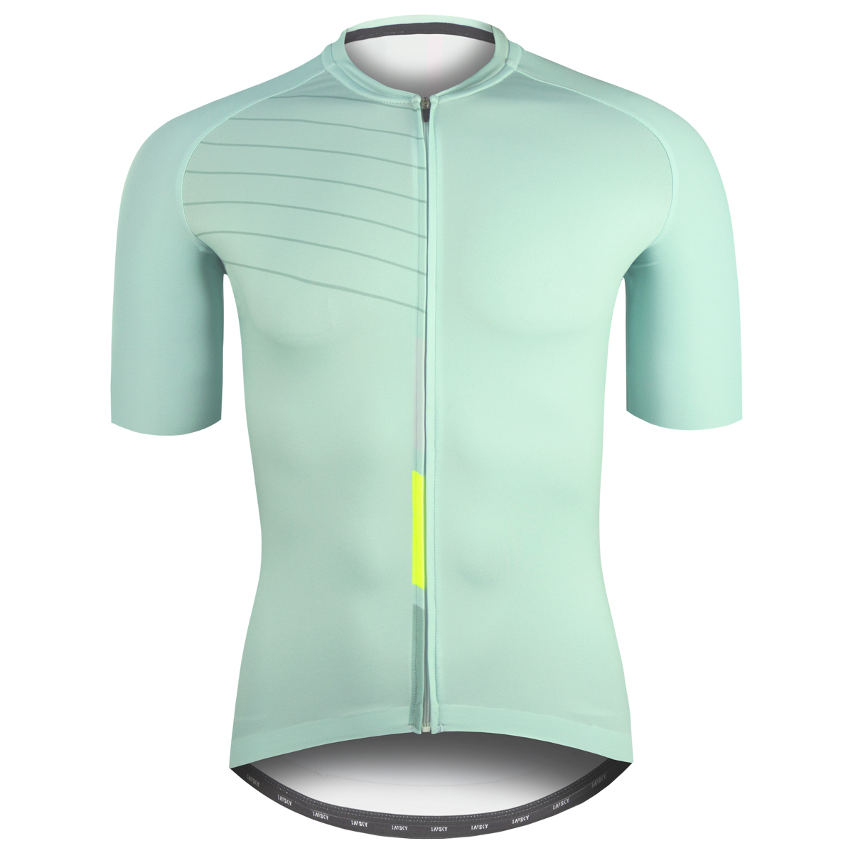 男款空力短車衣 王者登峰 螢光綠