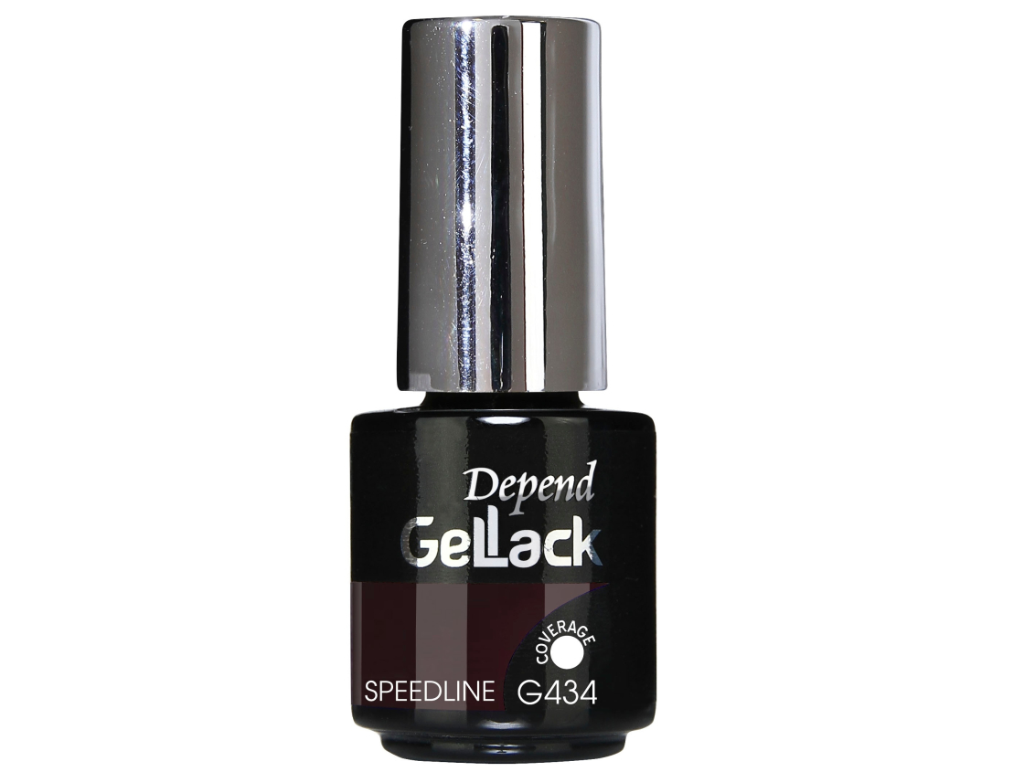GELLACK GEL甲凝膠 434 暗酒紅色 (不透明)