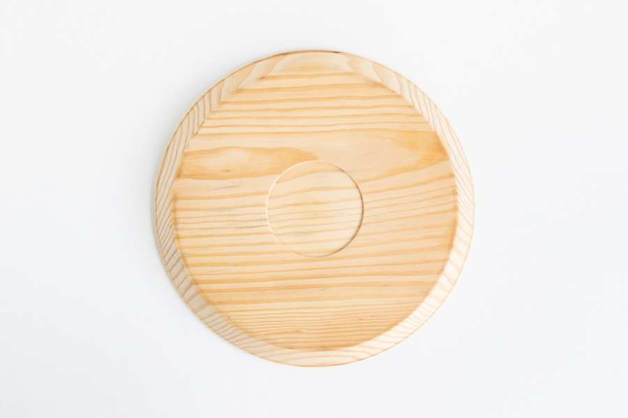 東屋-山茶盆/松 圓托盤