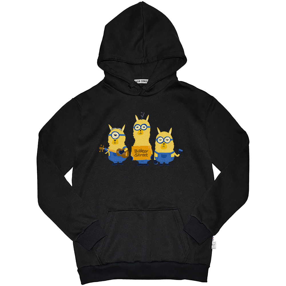 Minipacas 小兵駝 高磅數長袖帽T