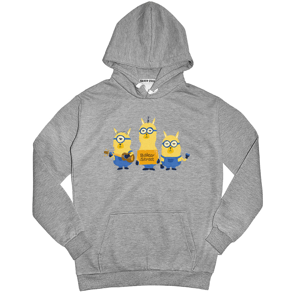 Minipacas 小兵駝 高磅數長袖帽T