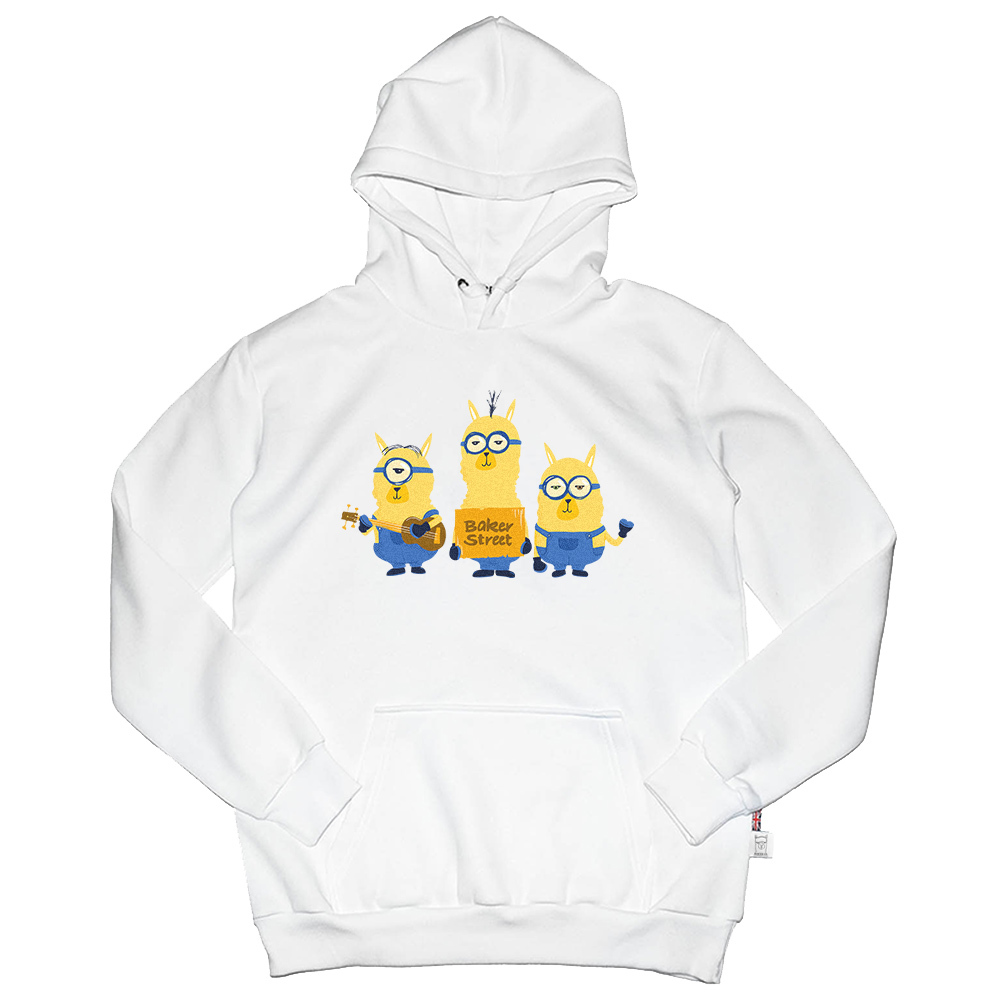 Minipacas 小兵駝 高磅數長袖帽T