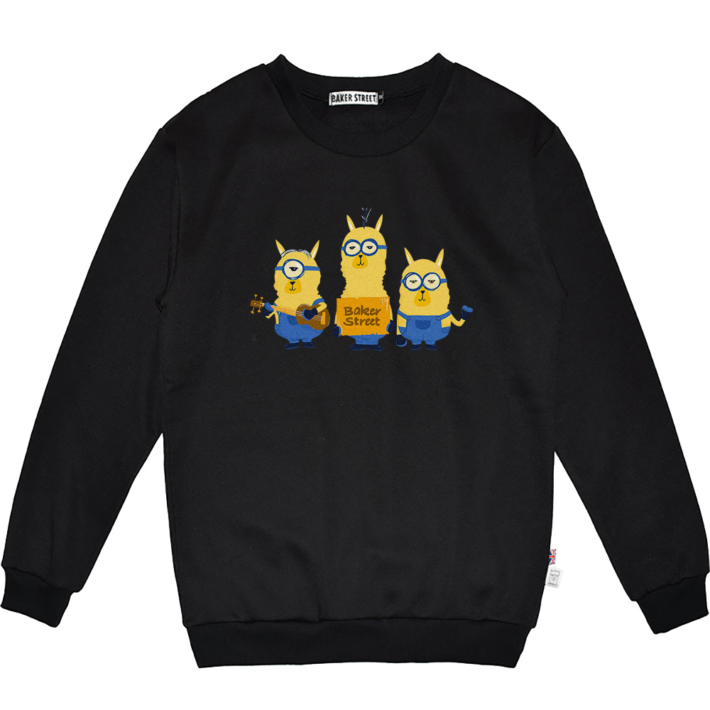 Minipacas 小兵駝 高磅數長袖圓T