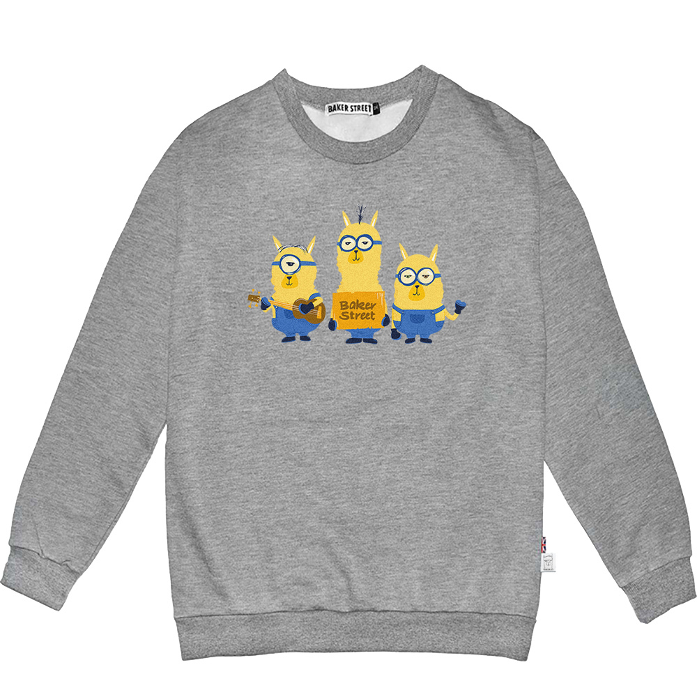 Minipacas 小兵駝 高磅數長袖圓T