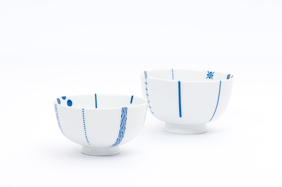 東屋-花茶碗/花飾璃/大