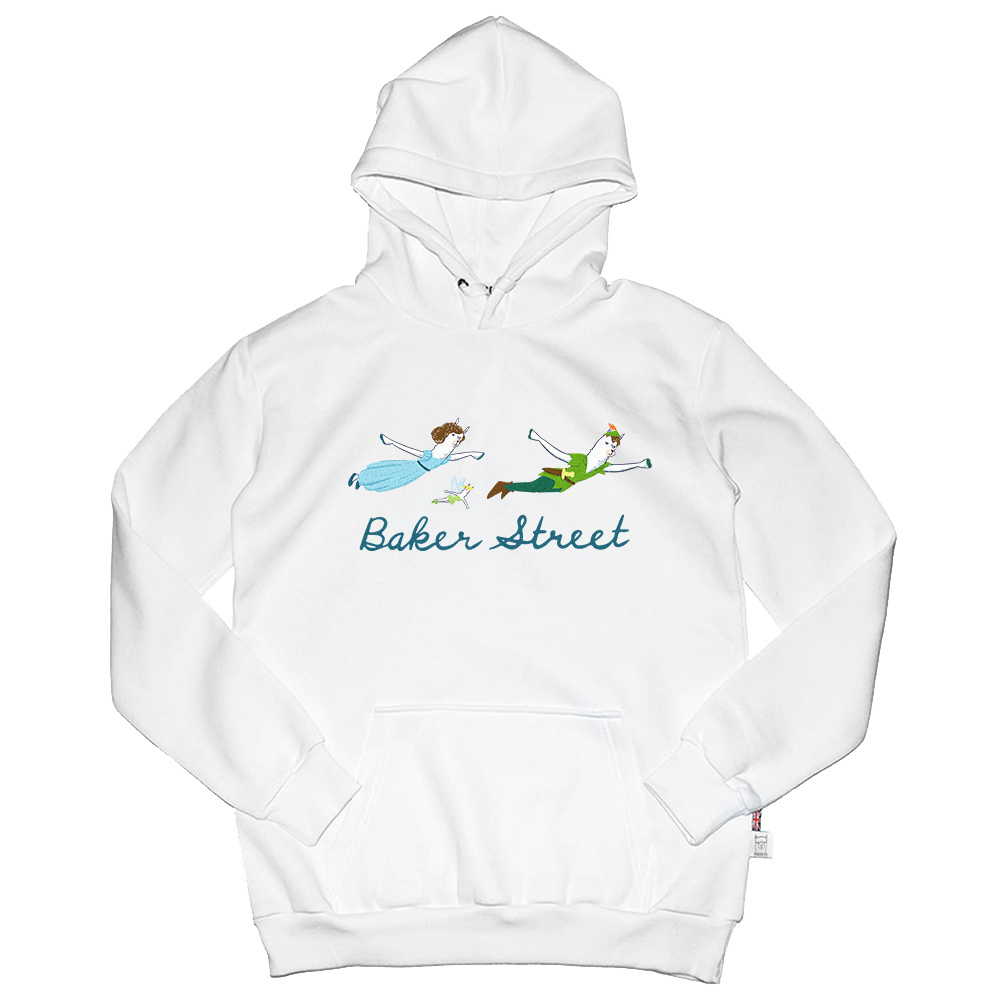 Fly with Alpaca 小飛駝 高磅數長袖帽T