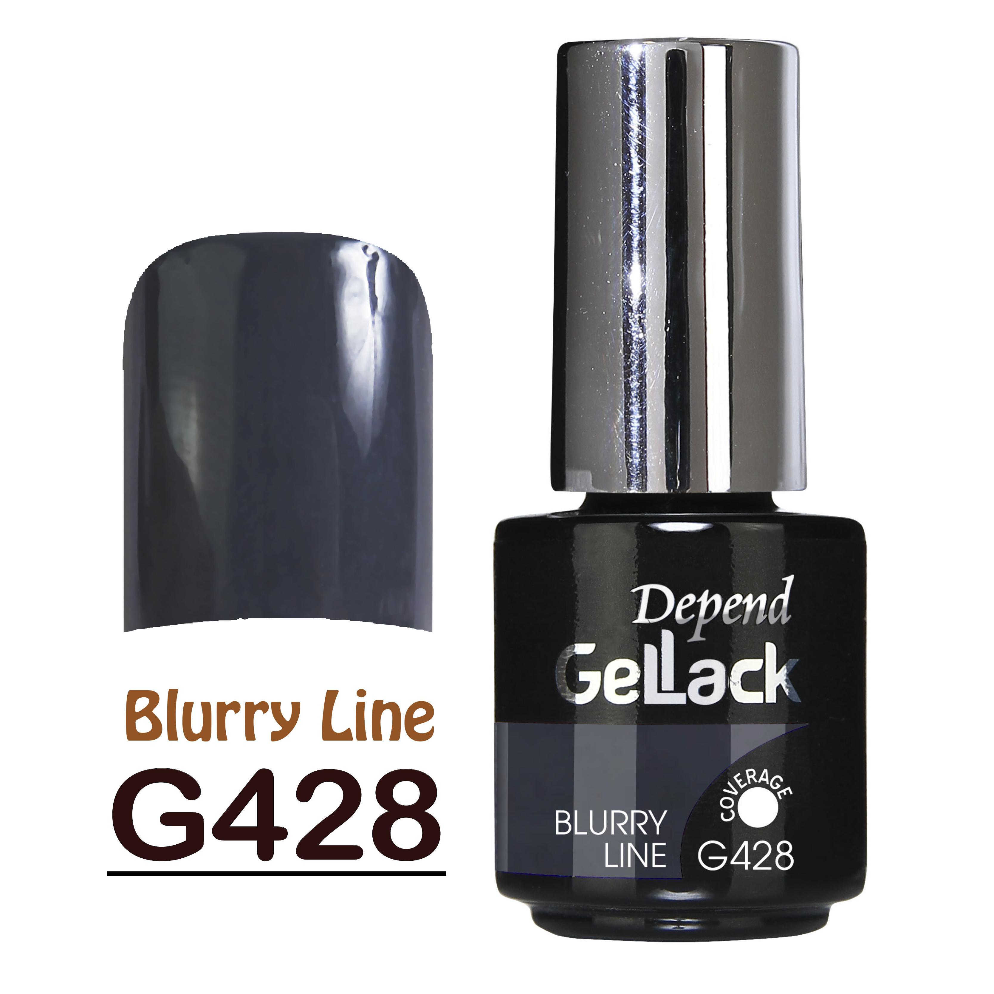 GELLACK GEL甲凝膠 428 深炭灰色 (不透明)