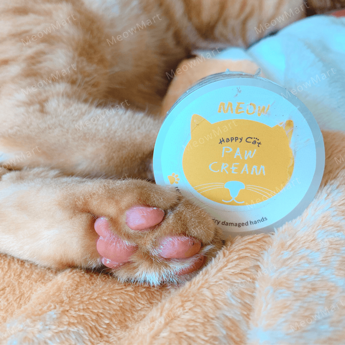 【現貨8折】Mr. Tail台灣趴趴走乳沐果護掌霜 (貓用) 50g