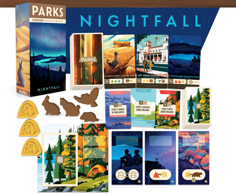 國家公園 夜幕擴充 Parks nightfall 繁體中文版