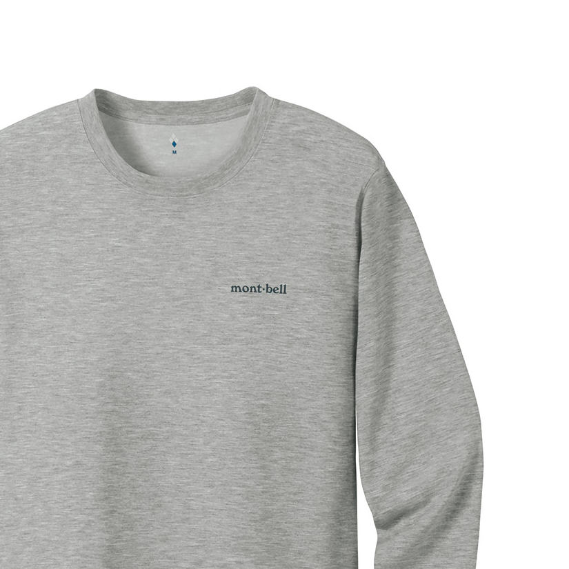 Men's Mont-bell One Point Logo L/S T-Shirt