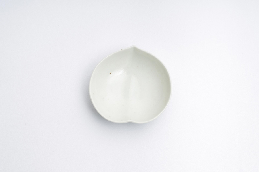 東屋-豆皿/桃/無地