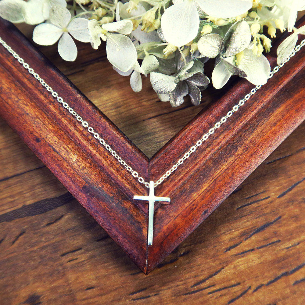 神聖之願 十字架 純銀項鍊 (16吋/18吋可選)