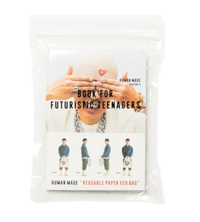 HUMAN MADE BOOK FOR FUTURISTIC TEENAGERS SEASON 21 雜誌包 提袋