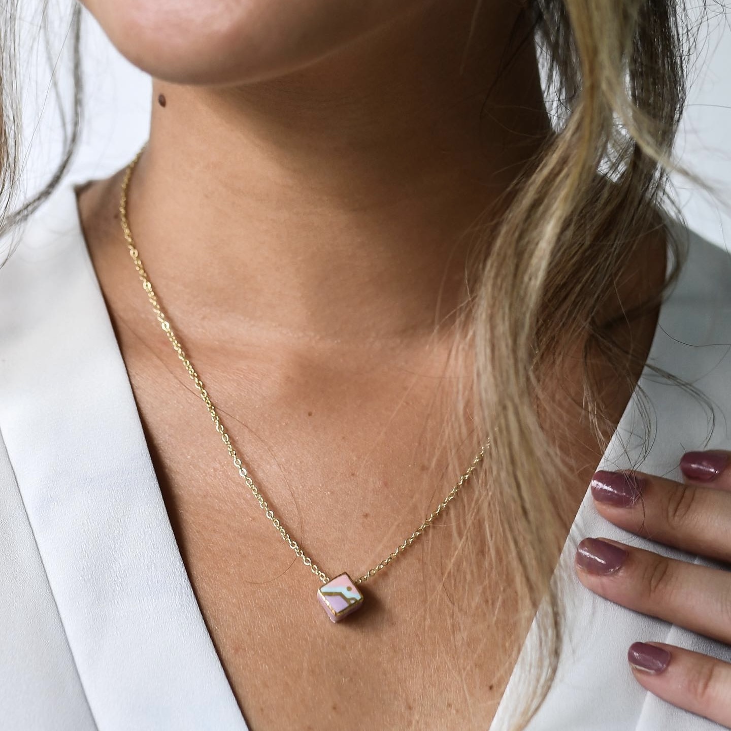 日落 · 紫山吊墜香薰頸鏈 | ROBIN LEE ESSENTIALS