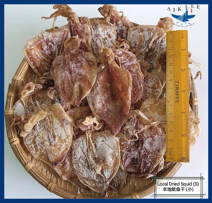 Local Dried squid S size