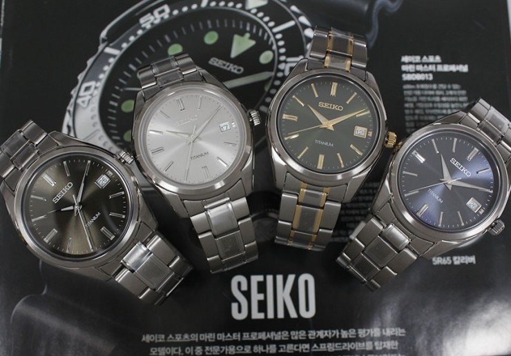 萬年鐘錶 - SEIKO   CS 系列   鈦金屬超輕量經典男錶 6N52-00B0G /   SUR377P1    錶徑40MM