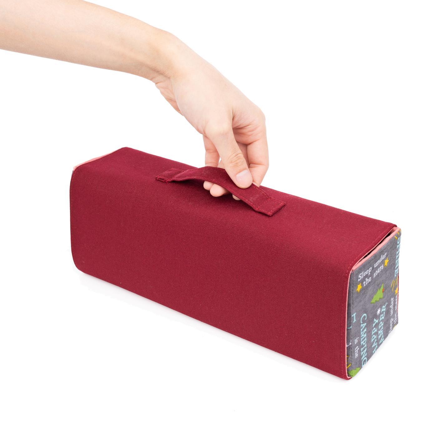 販售原尺寸【紙型】(可攜帶式裁縫桌邊收納盒)