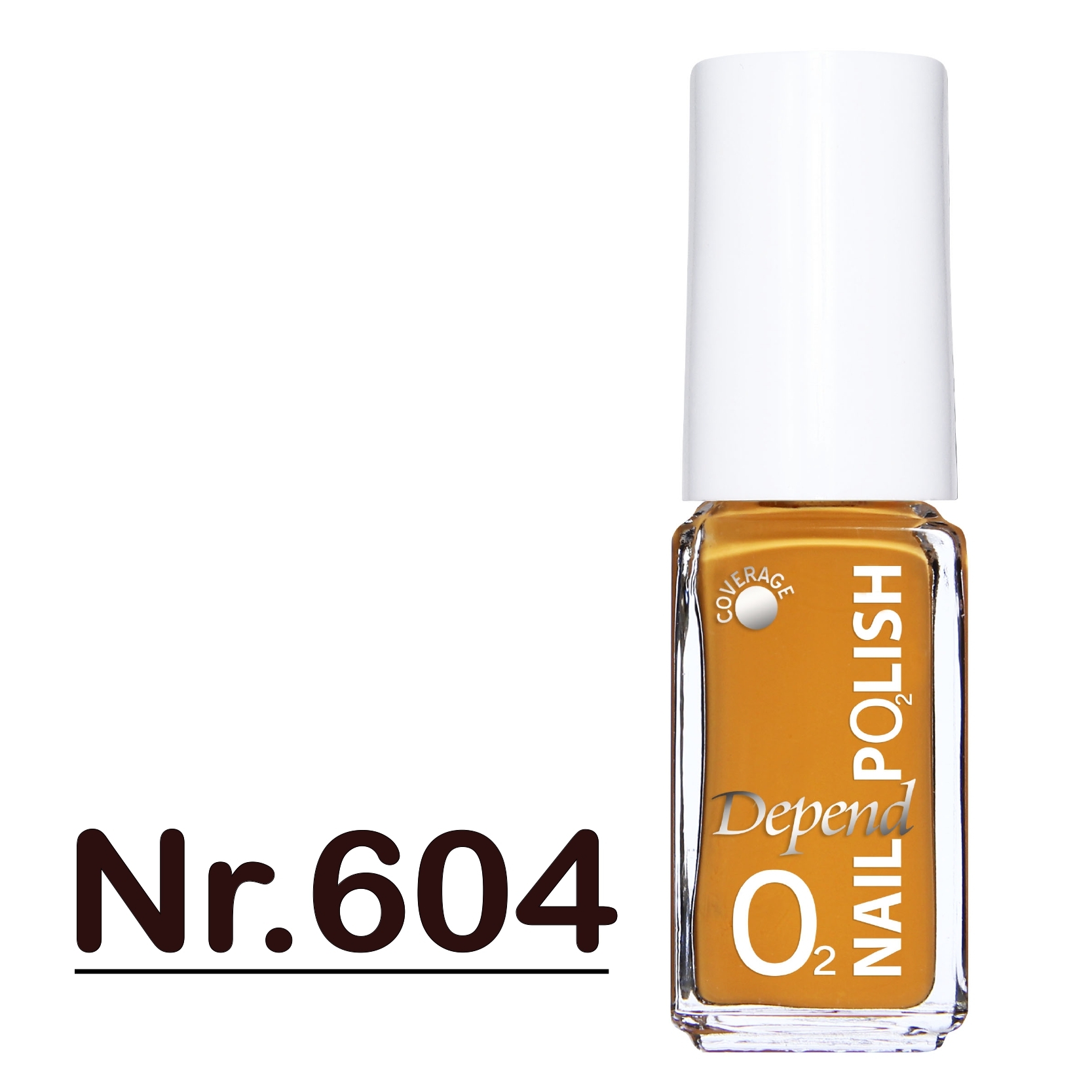 O2 甲油 604 復古姜黃色 (不透明)