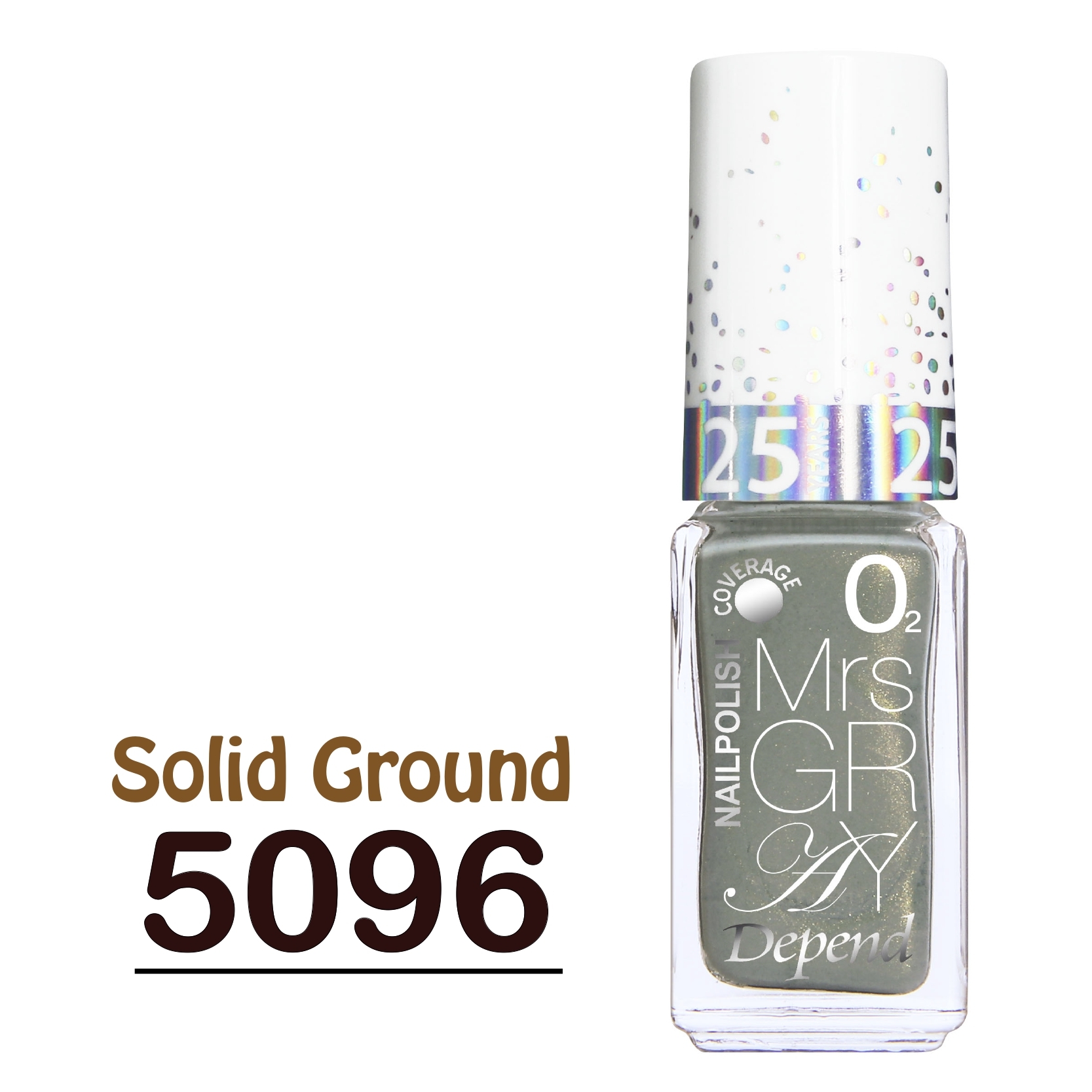 O2 甲油 Nr.5096 墨綠灰珠光幻彩 (不透明)